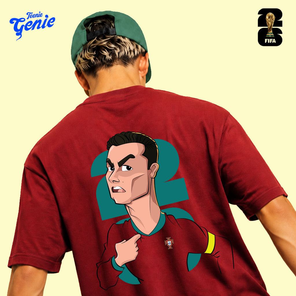 Cristiano Ronaldo - Portugal Oversized Tee