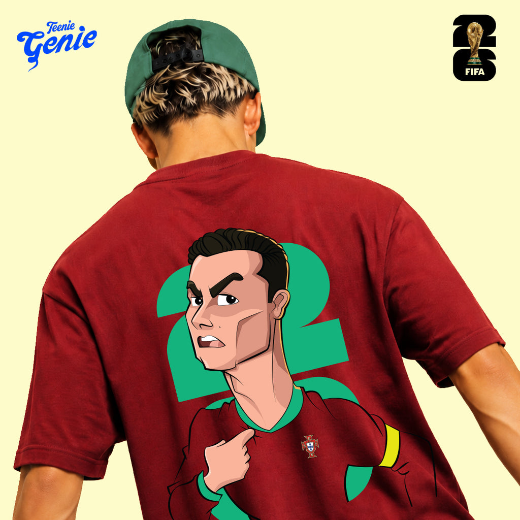 Cristiano Ronaldo - Portugal Oversized Tee