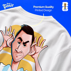 Leo Messi - Argentina Oversized Tee