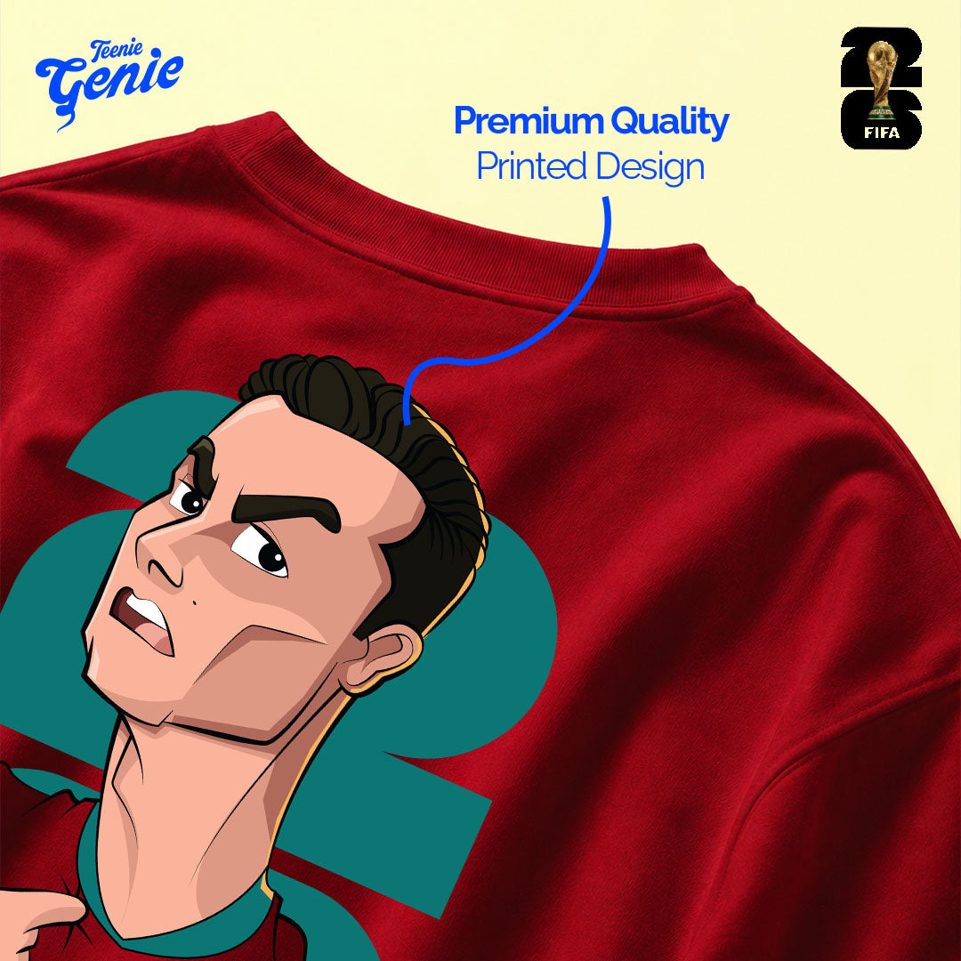 Cristiano Ronaldo - Portugal Oversized Tee