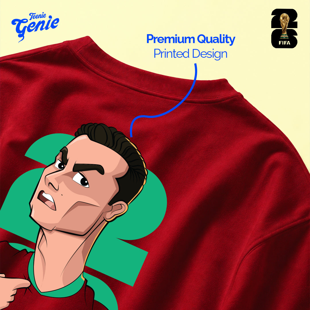 Cristiano Ronaldo - Portugal Oversized Tee