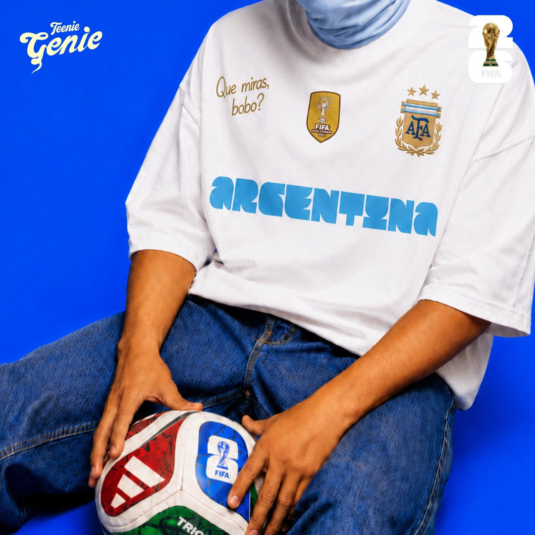 Leo Messi - Argentina Oversized Tee